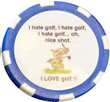 Load image into Gallery viewer, Golf Ball Markers custom poker chipsets in usa,canada,australia, new zealand