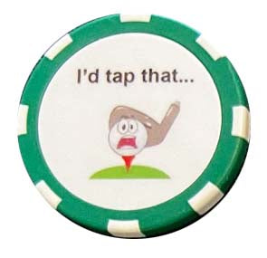 Golf Ball Markers custom poker chipsets in usa,canada,australia, new zealand
